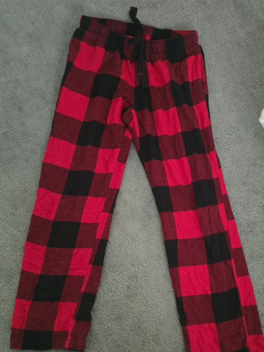 Red & Black Buffalo Plaid Kids Pajama Pants